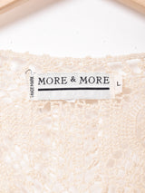 半袖クロシェトップス