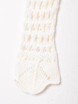 イタリア製 長袖 クロシェトップス