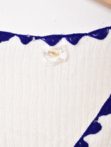 ラインデザイン 半袖セーター