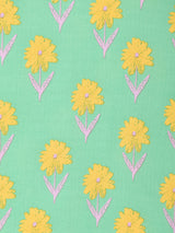 【2色展開】Meridian 花柄 オープンカラー半袖シャツ