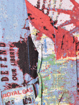 総柄半袖シャツ ニューヨーク