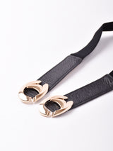 クロスリングバックル ゴムベルト