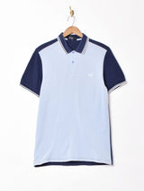 FRED PERRY ワンポイント 切り替えデザイン ポロシャツ