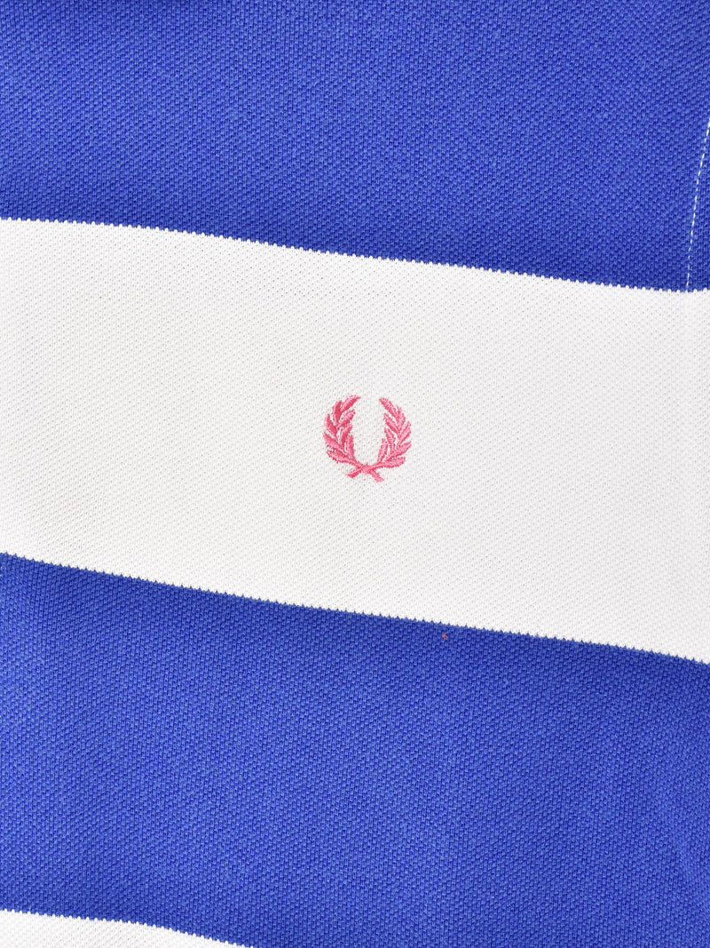 FRED PERRY ワンポイント ボーダー ポロシャツ
