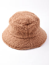 【2色展開】  フリースボアバケットハット