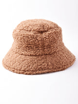 【2色展開】  フリースボアバケットハット