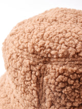 【2色展開】  フリースボアバケットハット