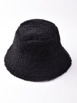 【2色展開】  フリースボアバケットハット
