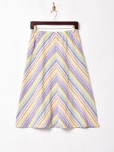 マルチカラー スカート
