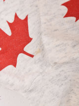 アニマルプリント ハーフジップスウェットシャツ