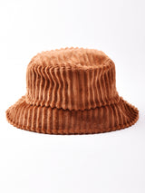 【2色展開】  コーデュロイ バケットハット