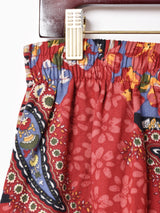 総柄 フレアスカート