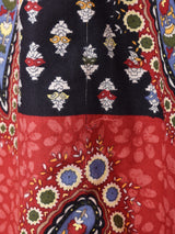 総柄 フレアスカート