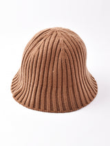 【3色展開】  リブニット セーラーハット