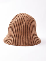 【3色展開】  リブニット セーラーハット