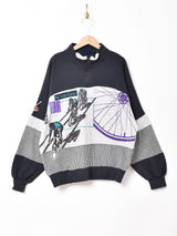 ギリシャ製 NIKE ハーフジップスウェット