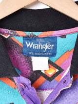 Wrangler 総柄 ポロシャツ