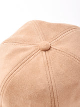 フェイクスエード ロールキャップ