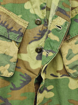 アメリカ軍 カモフラ柄 ファティーグジャケット