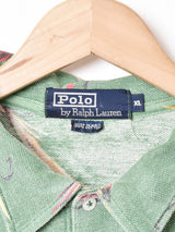 アメリカ製 Ralph Lauren ルアー柄 ポロシャツ