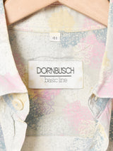 総柄 半袖シャツ