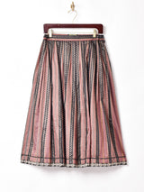 ストライプ チロリアンスカート
