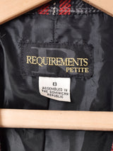 チェック テーラードジャケット