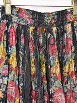 花柄 フレアスカート