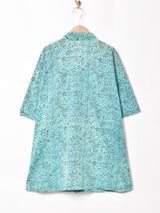 アメリカ製 総柄  ビッグシルエット 半袖シャツ