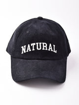 コーデュロイ メッセージキャップ