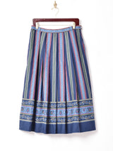 ストライプ チロリアンスカート