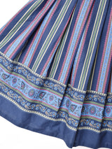 ストライプ チロリアンスカート