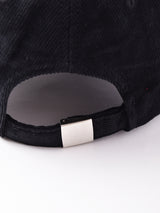 コーデュロイ メッセージキャップ