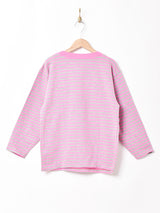 イタリア製 プリント ボーダ—スウェット