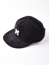 【4色展開】 アルファベット コーデュロイキャップ