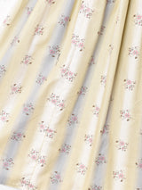 花柄 フレアスカート