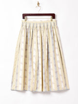 花柄 フレアスカート