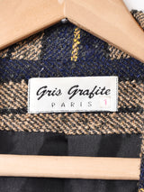 フランス製 ストライプ ダブルジャケット