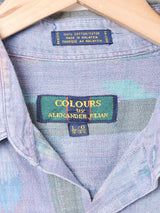 総柄 半袖シャツ