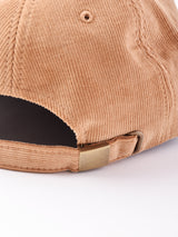 【4色展開】 アルファベット コーデュロイキャップ