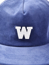 【4色展開】 アルファベット コーデュロイキャップ