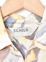 総柄 半袖シャツ