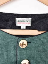 リネン 長袖プルオーバートップス