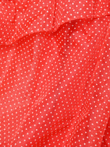 70's アメリカ製 GUNNESAX ドット柄 ロングドレス