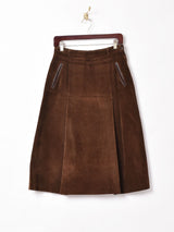 コーデュロイフレアスカート