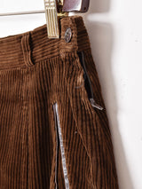 コーデュロイフレアスカート