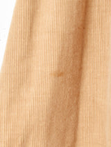 フロントボタン コーデュロイスカート