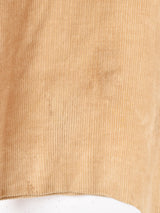 フロントボタン コーデュロイスカート