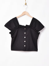 【2色展開】Meridianコットンリネンビスチェ