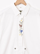 長袖 チロリアンシャツ